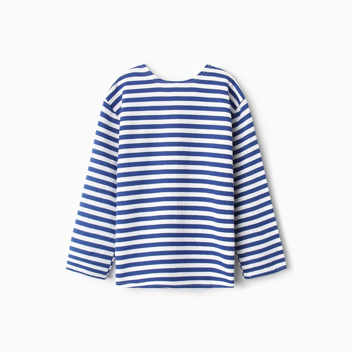 Тельняшка детская, цвет синий, НАЧЁС, рост 104 см