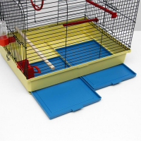 Клетка для птиц "Грация", 49 х 36 х 37 см, микс цветов Клетка для птиц "Грация", 49 х 36 х 37 см, микс цветов