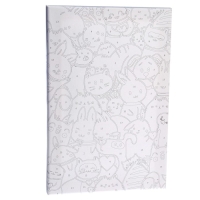 Картина по номерам на холсте с подрамником &laquo;Мультяшный паттерн&raquo;, 20х30 см