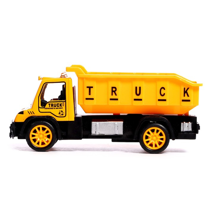 Набор металлических машин «Стройка», инерция, 3 штуки Набор металлических машин «Стройка», инерция, 3 штуки