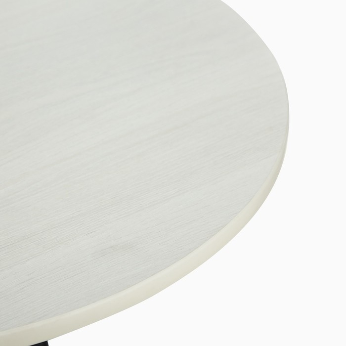 Журнальный столик &laquo;Стандарт&raquo;, Ясень белый, d=650 мм