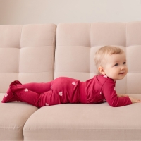 Ползунки детские MINAKU, цвет красный, рост 68-74 см Ползунки детские MINAKU, цвет красный, рост 68-74 см