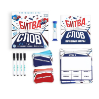 Настольная развивающая игра «Битва слов» Настольная развивающая игра «Битва слов»