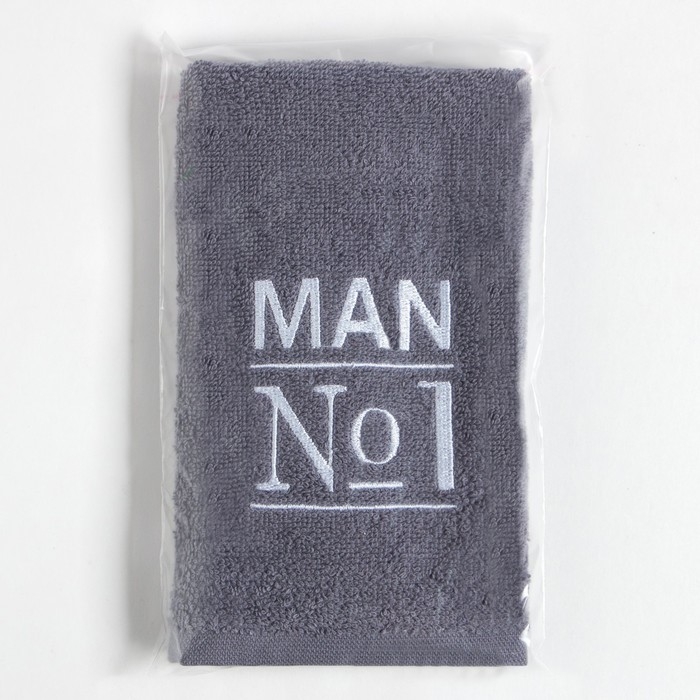 Полотенце махровое Этель Man №1 35х50+-5 см, 100% хлопок, 350 г/м2