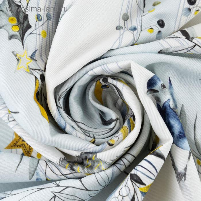 Скатерть "Этель" Snow animals 149х110см с ГМВО, 100% хлопок, 190г/м2