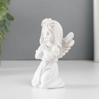Сувенир полистоун "Ангел-дитя на коленях" МИКС 5,2х7х11 см