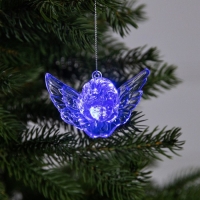 Ёлочная игрушка «Ангел», от батареек, свечение мульти (RGB) Ёлочная игрушка «Ангел», от батареек, свечение мульти (RGB)