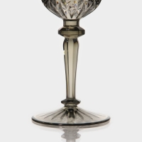 Бокал «Грани», 200 мл, 7,6×21,5 см, цвет серый Бокал «Грани», 200 мл, 7,6×21,5 см, цвет серый