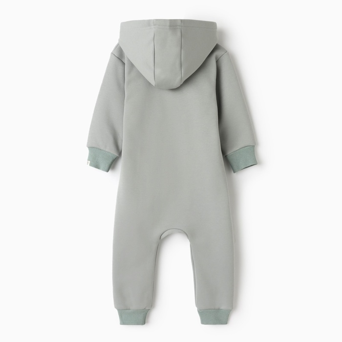 Комбинезон детский MINAKU, цвет фисташковый, рост 74-80