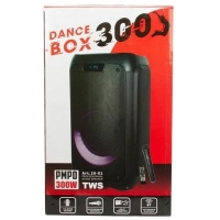 Портативная караоке система ELTRONIC DANCE BOX 300 (20-01), 30 Вт, TWS, AUX, USB,BT,черная