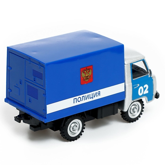 Машина металлическая &laquo;УАЗ 452. Полиция&raquo;, инерция, 1:43