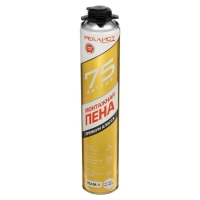 Пена монтажная REALIST PRO Gold, пистолетная, летняя, 1000 мл