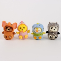 Антистресс сквиш мялка «Зверята в костюмах», в пакете, с пастой Антистресс сквиш мялка «Зверята в костюмах», в пакете, с пастой