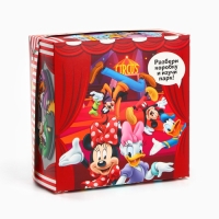 Коробка подарочная складная с 3Д &laquo;Поздравляем!&raquo;, Микки Маус, 15 х 15 х 7 см