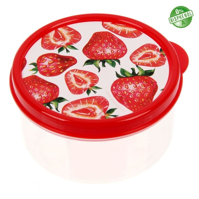 Ланч-бокс &laquo;Клубника&raquo;, 150 мл