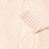 Комбинезон детский вязаный MINAKU, рост 62-68, цвет бежевый