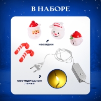 Набор для опытов &laquo;Новогодняя гирлянда&raquo;, 5 насадок