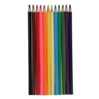 Карандаши 12 цветов "Каляка-Маляка ПРЕМИУМ", утолщенный стержень, СУПЕРМЯГКИЕ, деревянный трехгранный корпус Карандаши 12 цветов "Каляка-Маляка ПРЕМИУМ", утолщенный стержень, СУПЕРМЯГКИЕ, деревянный трехгранный корпус