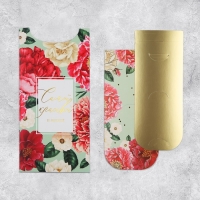 Конверт для денег &laquo;Самой прекрасной&raquo;, цветы, конгрев, тиснение 9.5 х 19.5 см