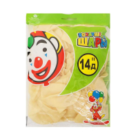 Шар латексный 14", декоратор, набор 50 шт., прозрачный