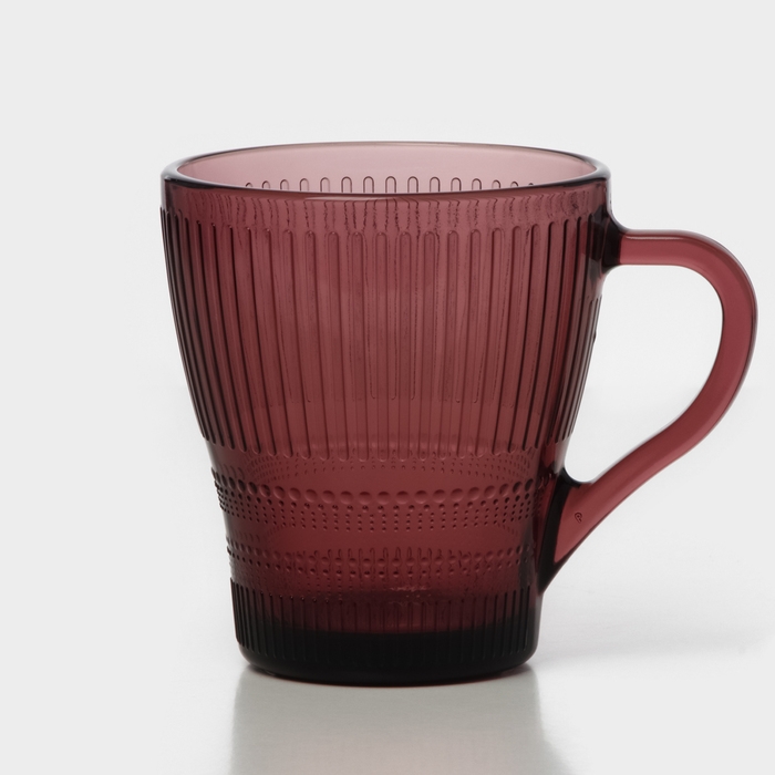 Кружка стеклянная &laquo;Луиз&raquo;, 280 мл