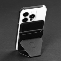 Магнитный кошелёк-подставка Windigo, поддержка Magsafe, для iPhone 12/13/14/15, графитовый чёрный Магнитный кошелёк-подставка Windigo, поддержка Magsafe, для iPhone 12/13/14/15, графитовый чёрный