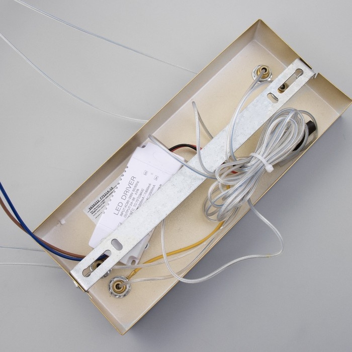 Светильник Светильник "Фьюжн" LED 110Вт 3000-6000К золото 100х12х28см