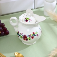 Сливочник "Чабрец", 13,5 х 13,5 х 10 см, Токаренко Т.Ю. Сливочник "Чабрец", 13,5 х 13,5 х 10 см, Токаренко Т.Ю.