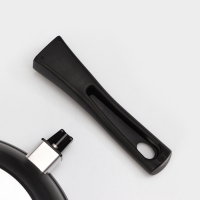 Сковорода «Традиция», d=24 см, съёмная ручка, антипригарное покрытие, цвет чёрный Сковорода «Традиция», d=24 см, съёмная ручка, антипригарное покрытие, цвет чёрный