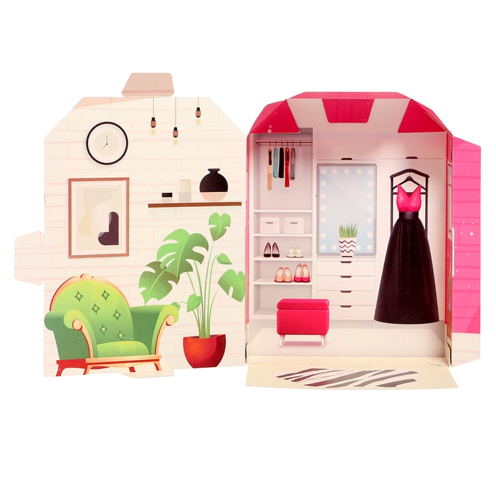 Магнитная игра &laquo;Модный домик:Лили&raquo;