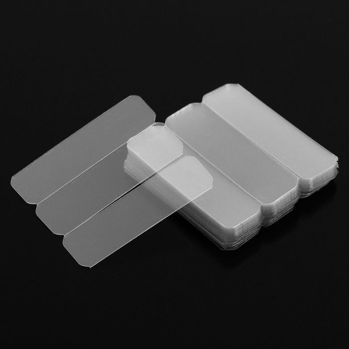 Двусторонняя клейкая лента, многоразовая, прозрачная, 1.2×3.8 см, набор 60 шт Двусторонняя клейкая лента, многоразовая, прозрачная, 1.2×3.8 см, набор 60 шт