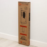 Стойка для одежды &laquo;Радуга&raquo;, 82,5&times;42&times;150 см, цвет чёрный