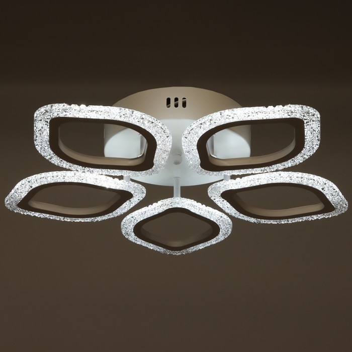 Люстра ГАЛЛОП светодиодная Баббл 70Вт LED 2700-4200К белый 53,5х53,5х9,5см