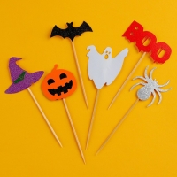 Шпажки &laquo;Хэллоуин&raquo;, набор 6 шт.