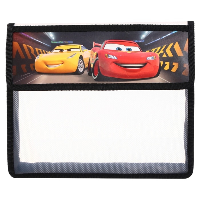 Папка д/тетрадей А5 клапан на липучке пластик ПМ-А5-03 Тачки Папка д/тетрадей А5 клапан на липучке пластик ПМ-А5-03 Тачки