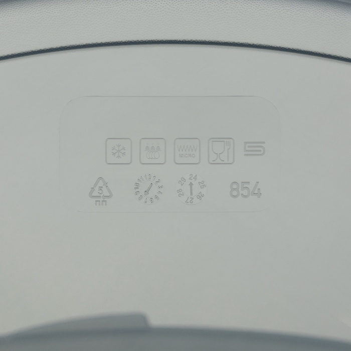 Контейнер для бутербродов, 17&times;13&times;4,2 см, цвет чёрный