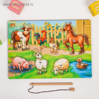 Пазл &laquo;Чей малыш?&raquo;, магнитики