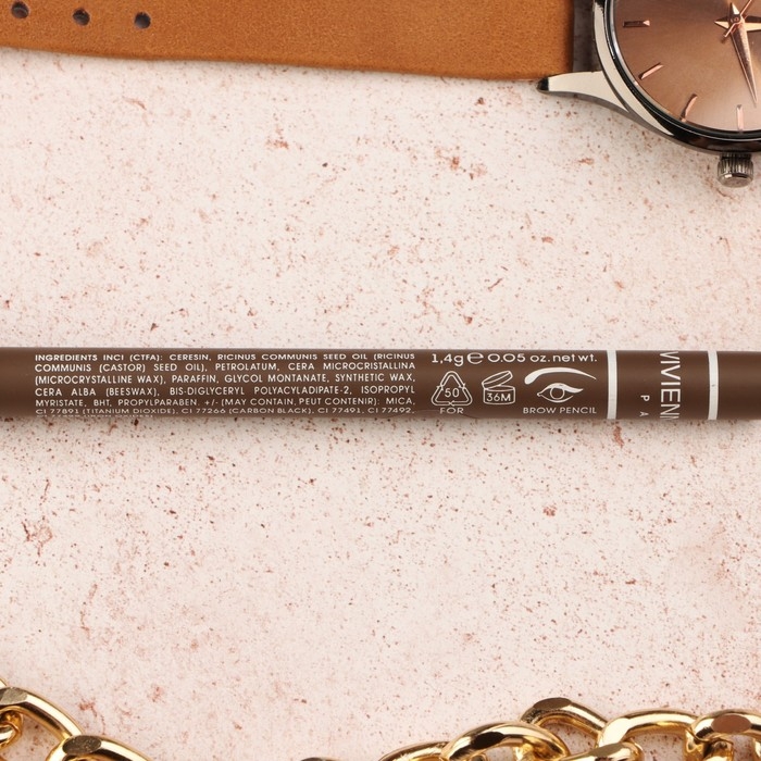 Карандаш для бровей Vivienne Sabo Coup de Genie, тон 002 Карандаш для бровей Vivienne Sabo Coup de Genie, тон 002