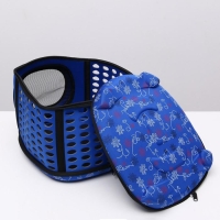 Складная сумка-переноска большая, материал EVA, 42,5 х 37,5 х 29,5 см, синяя