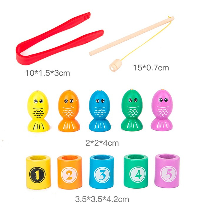 Детский набор рыбалка, 14 &times; 13 &times; 3 см