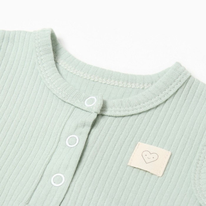 Боди Крошка Я BASIC LINE, рост 68-74 см, зеленый