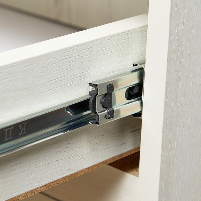 Шкаф напольный Зара 1 ящик 800х600х850 крафт белый