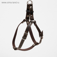 Шлейка быстросъемная с фастексом,ОШ 25-35 см, ОГ 30-40 см, микс