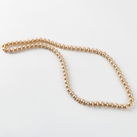 Бусины из стекла, набор 78 шт., размер 1 шт. — 10 мм, цвет золотой Бусины из стекла, набор 78 шт., размер 1 шт. — 10 мм, цвет золотой