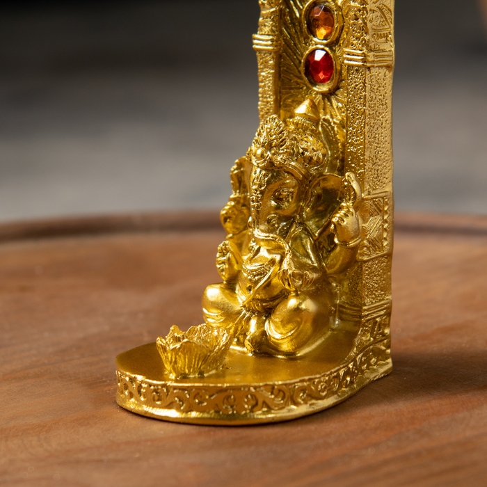 Подставка для благовоний Подставка для благовоний "Ганеша", золото
