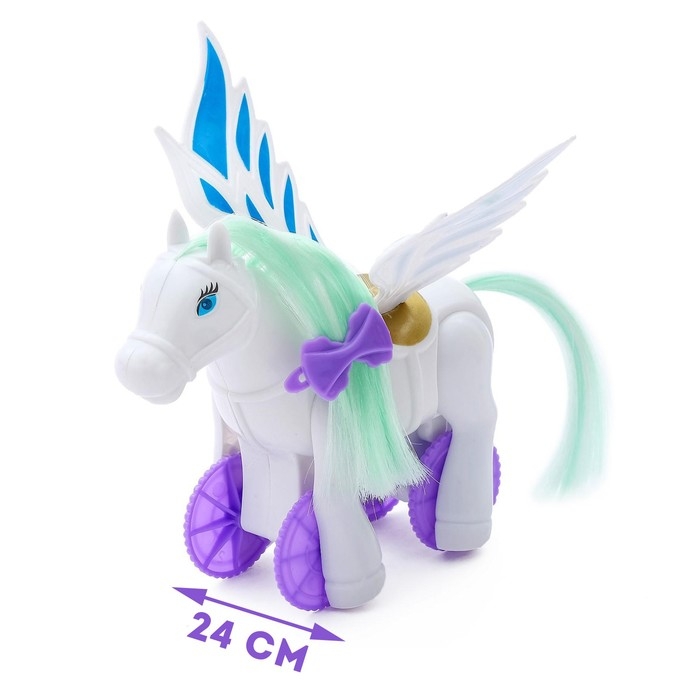 Игрушка заводная &laquo;Лошадка- Пегас&raquo;, МИКС