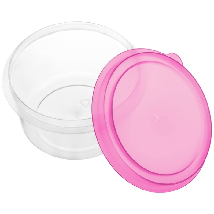 Набор контейнеров для хранения детского питания 8 шт., 50 мл., круглые, с крышками, цвета МИКС Набор контейнеров для хранения детского питания 8 шт., 50 мл., круглые, с крышками, цвета МИКС