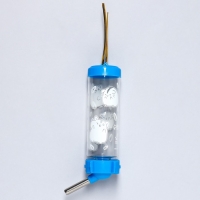 Поилка для грызунов &laquo;Хомячки&raquo; 125 мл, 12.5х4.5 см, микс цветов