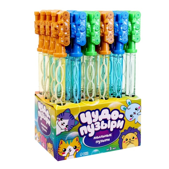 Мыльные пузыри &laquo;Танк&raquo; 37 &times; 3 &times; 3 см, 110 мл