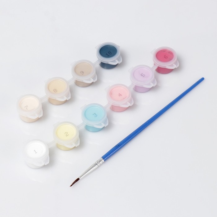 Картина по номерам для детей &laquo;Кошечка с бантиком&raquo;, 20 х 30 см